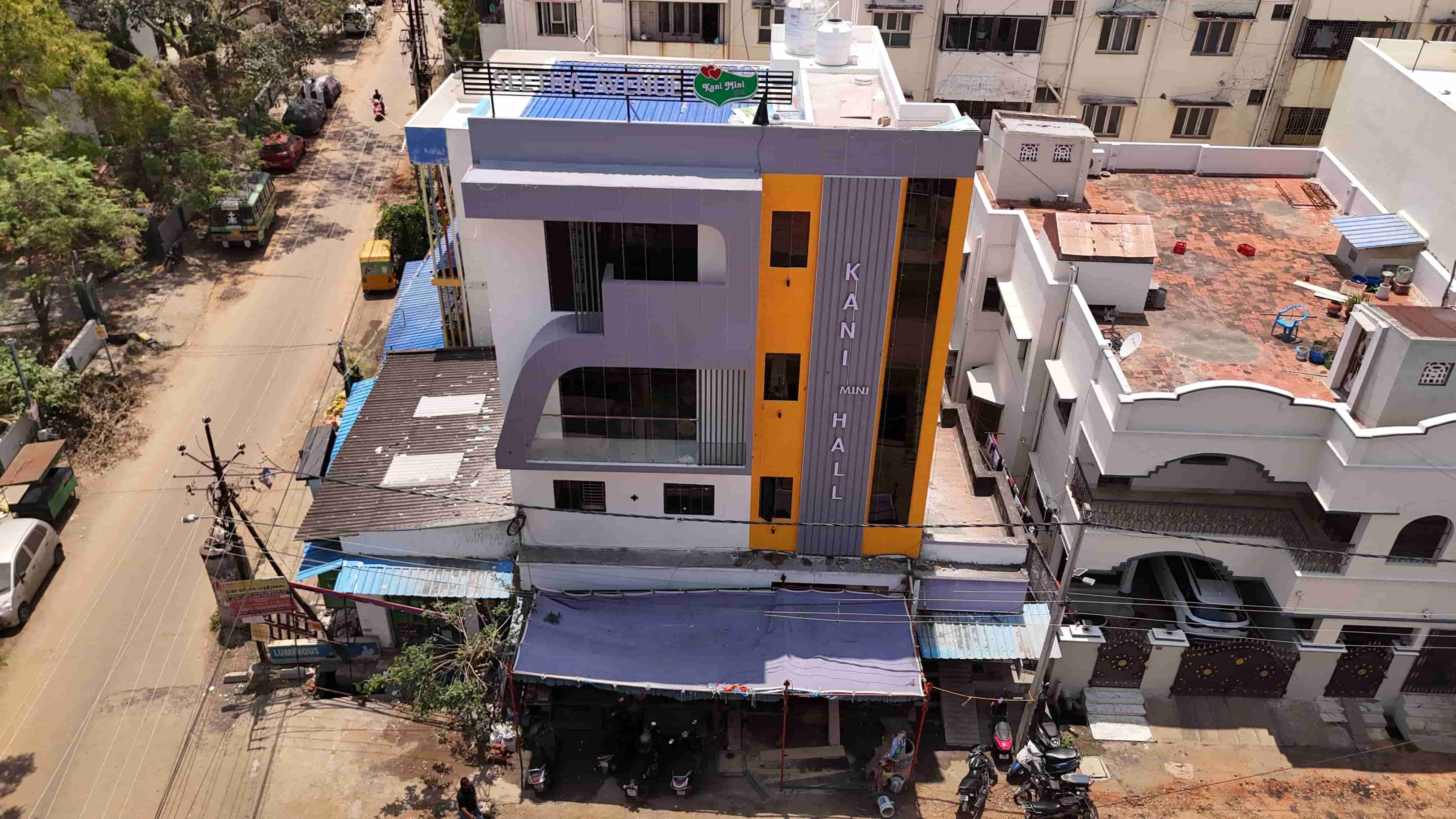 Kani Mini Hall Gallery - Top View of mini Hall from front side in morning
